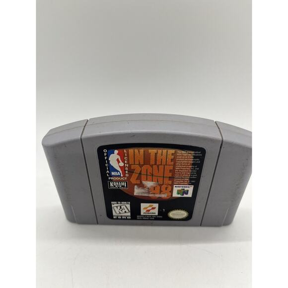 NBA: In the Zone '98 (Nintendo 64, N64 1998) Authentic Cartridge Only Tested - Picture 1 of 5